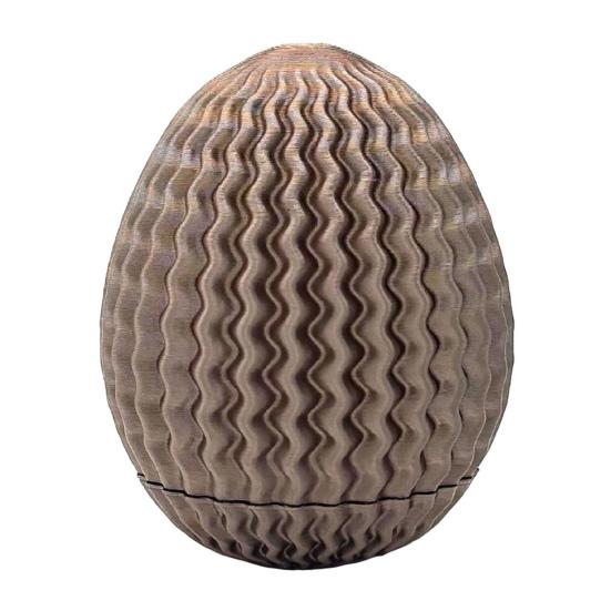 Eiförmige Labyrinth-Geschenkbox Stressabbau Pädagogisches 3D-gedrucktes Labyrinth-Ei mit Geheimfach Geld Bargeld Puzzlebox Geburtstage Ostergeschenk