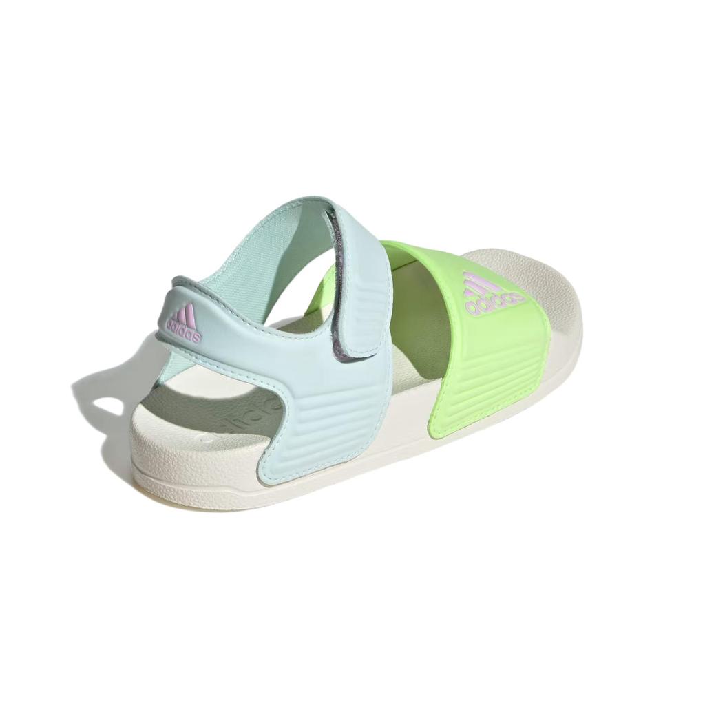Adidas Cool Comfortable Stylish Casual Low-Top Kids Sandals Kids Sandals Yellow Purple Mint IH3635