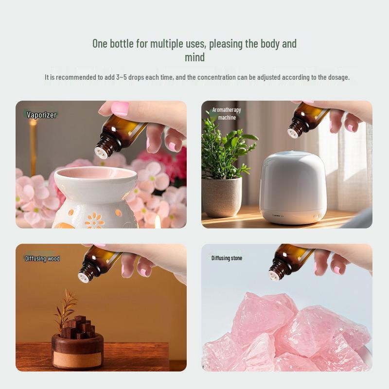 Aroma Stone Essential Oil Diffuser: Long-Lasting, Water-Soluble Humidifier Incense for Bedroom