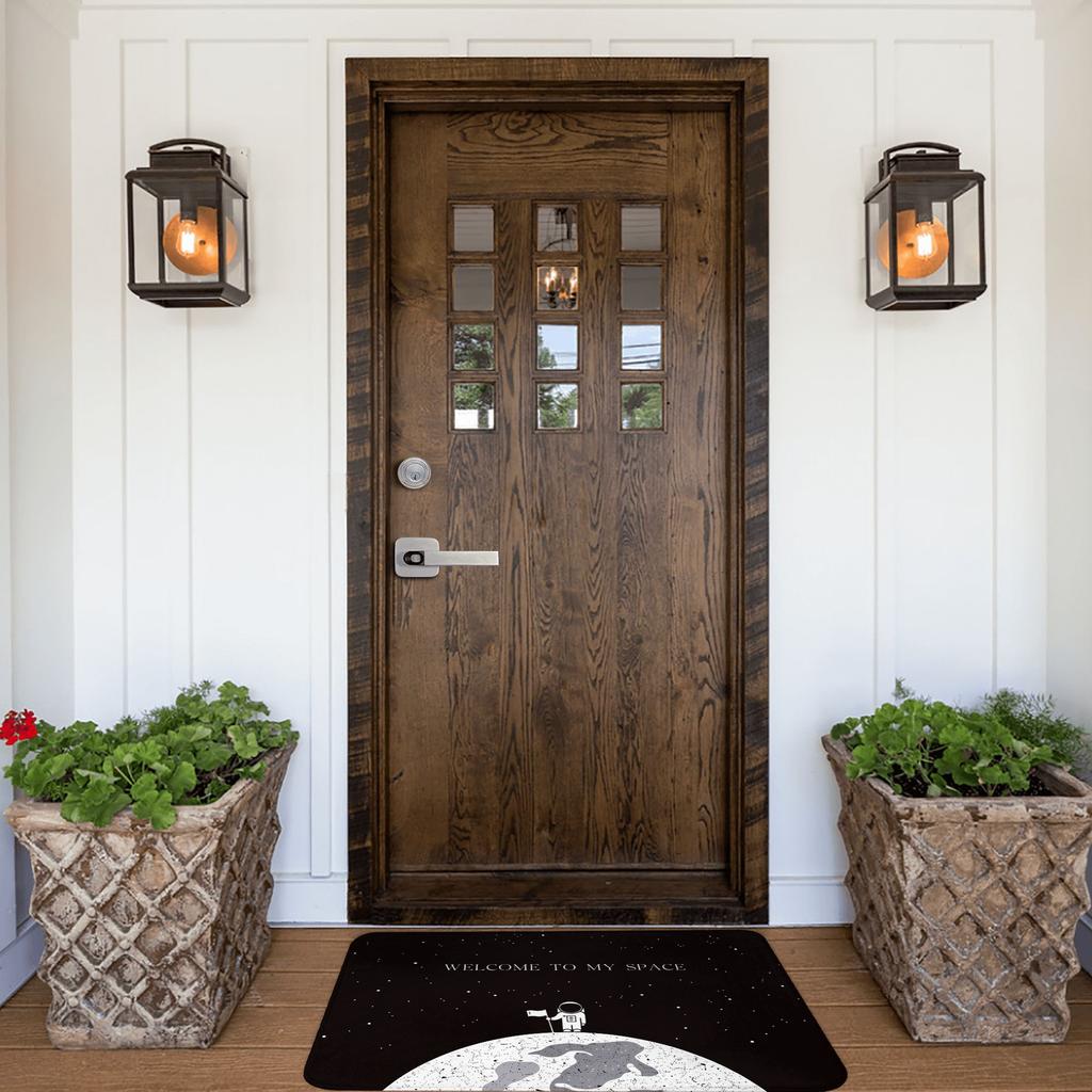 Moon Astronaut Welcome To My Space Doormat Mat Anti-Slip  Bath Kitchen Living Room Rug Carpet 40*60cm