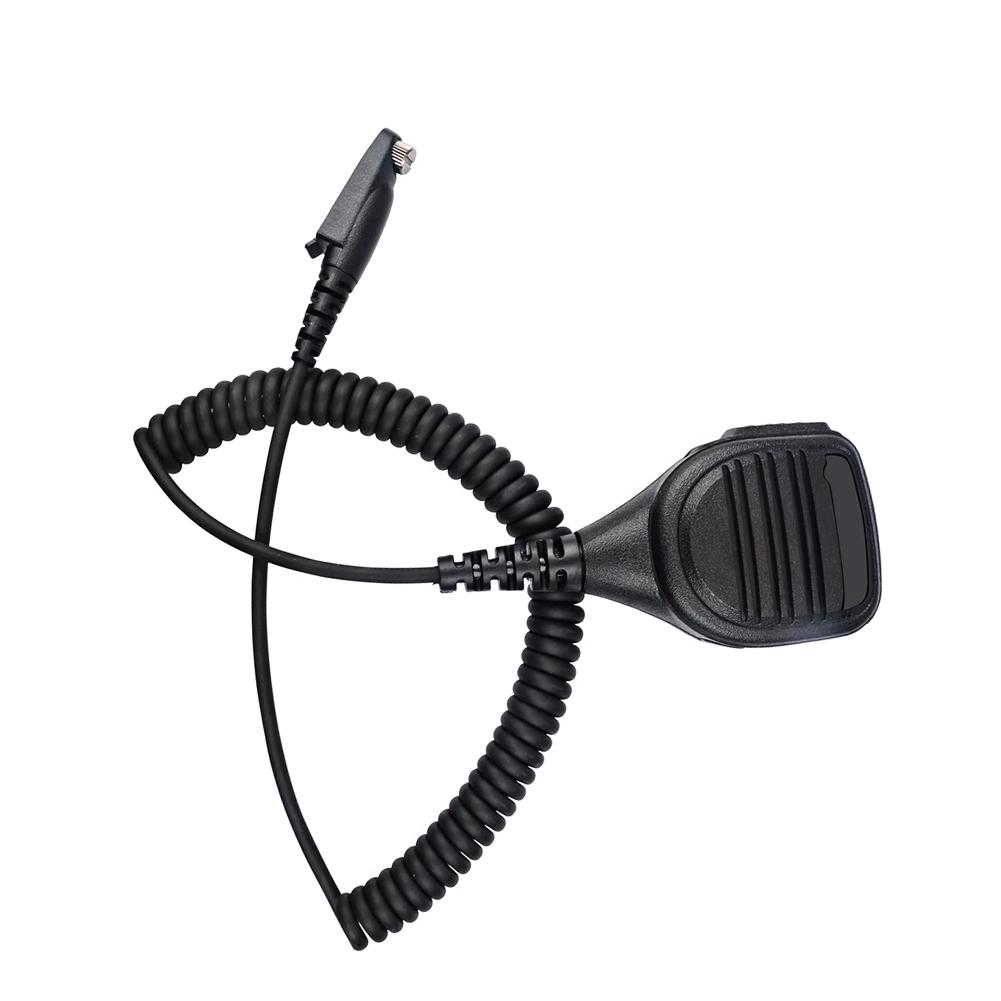 Spring Cable Handheld Speaker Mic for ROYASU Talkies UV850Pro HW UV910 HW UV938 with 0.6m to 2.5m Stretch Length