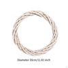 DIY Rattan Wreath Artificial 12" Making Supplies Crafts Front Door for
