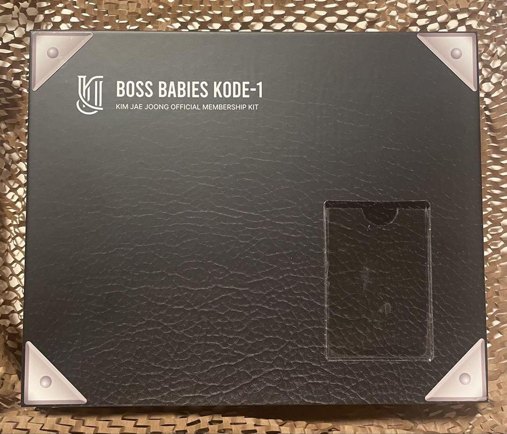 [USED] Jaejoong KODE-1 BOSS BABIES Membership Benefit Kit