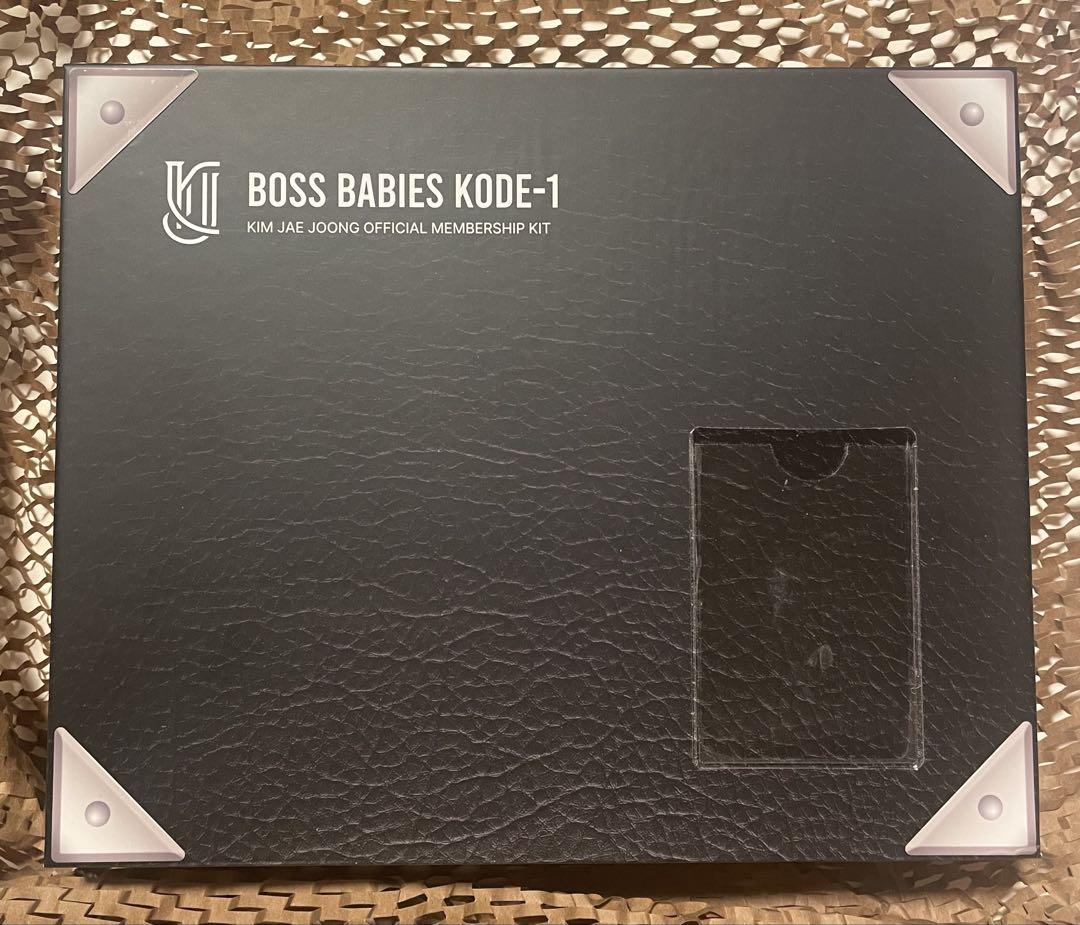 

[USED] Jaejoong KODE-1 BOSS BABIES Membership Benefit Kit