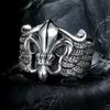 European and American Iris Ring, Domineering Men's Trendy Ring, Hip-hop Punk Style Ring