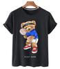 T-shirt Divertente con Stampa Orso Donna Moda Cartone Animato Harajuku Casual T-shirt Femminile Estiva Manica Corta Top T-shirt Unisex Maglietta Unisex