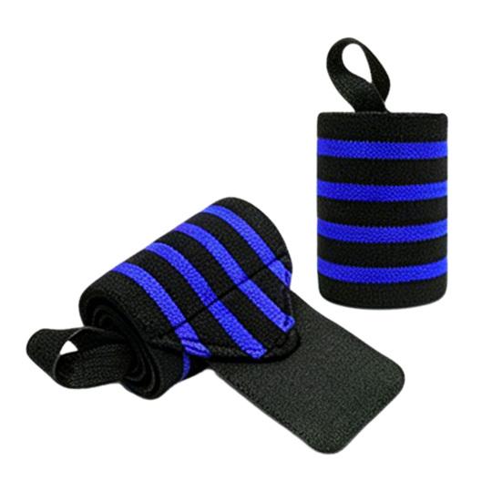 2Pcs Wrist Compression Strap Adjustable Wrist Support Wrap Sprain Prevention Men Women Strength Training Weightlifting Deadlifts Wrist Brace