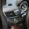 Air Outlet Vent Cover For Benz GL ML 2012-2015 Carbon Fiber ABS Car Console L&R