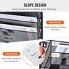 File Wall Rack, One-Piece 6 Pockets Mesh Wall File Holder, Wall Mounted Magazine Mail Paper & Document Storage Folder, Metal Wall File Organizer with