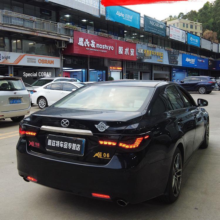 LED Dragon Scale Daytime Running Lights & Flowing Turn Signal Taillights for 10-17 Toyota Reiz