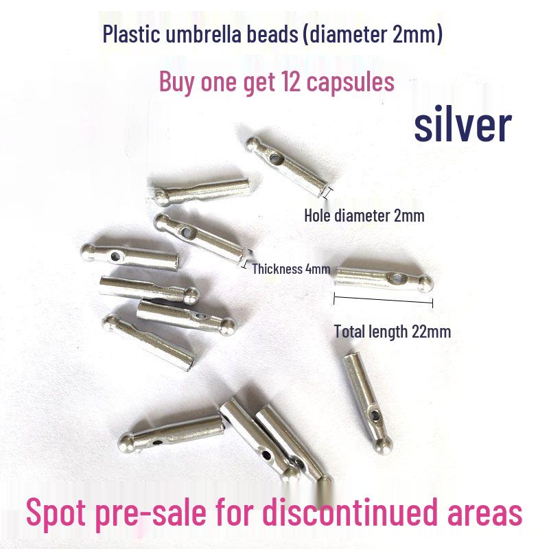 Universal Thickened Umbrella Handle Cap, Tail Bead, and Small Umbrella Base Cover