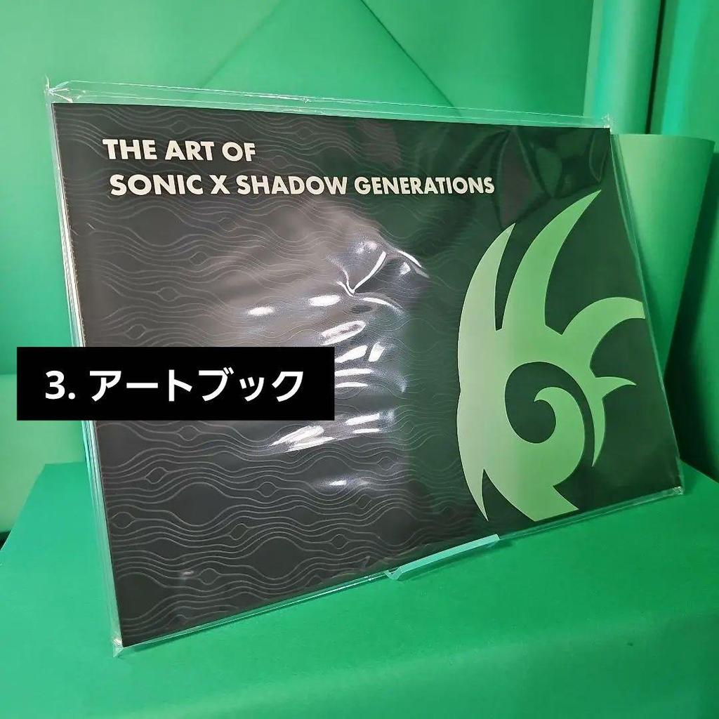 [USED] Sonic X Shadow Generations Bonus + Sonic Acrylic Stand