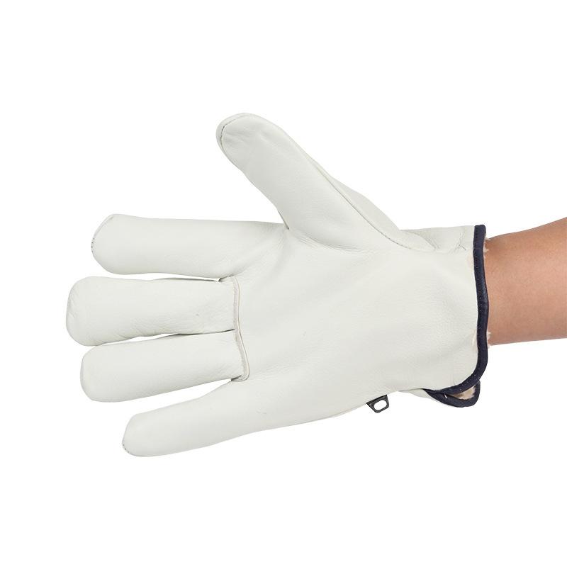 Fleet-Tough White Working Gloves for Daily Driving Indestructible Performance in Repeated Vehicle Use (White,S) белый