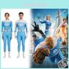 The Fantastic Four Cosplay Jumpsuit With Spandex For Game Anime Role Play