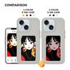 INKZONE For iPhone 13/14 Case PC+TPU 4-Color E Ink Case DIY Smart Display Customized Phone Cover