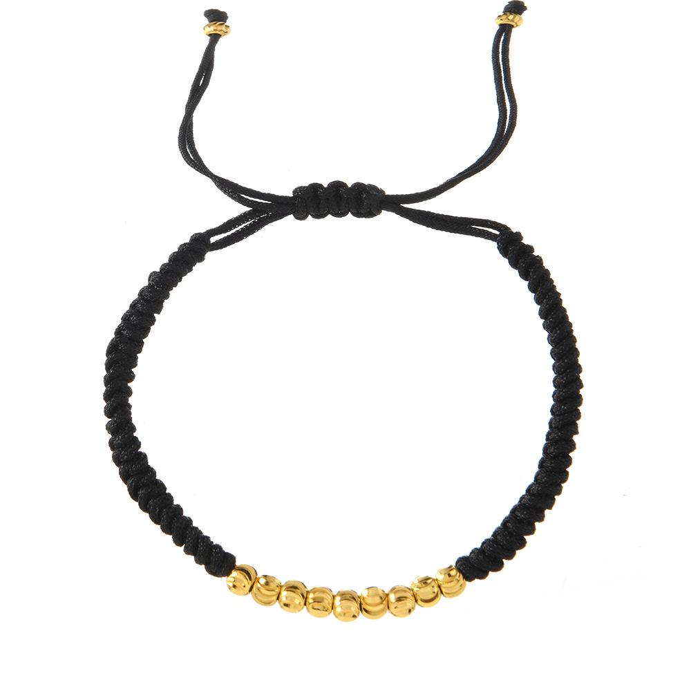 2024 Minimalist Adjustable Women's Bracelet with Copper Beads