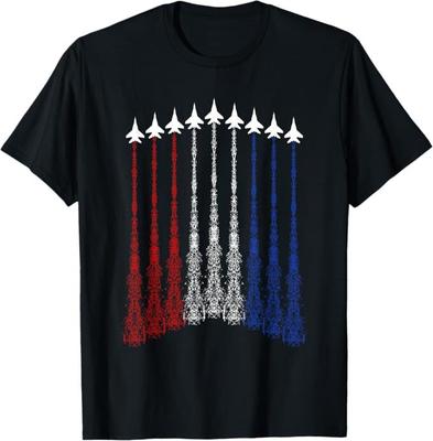 Jets 4th Of July For Men USA Patriotic Boys Graphic T-Shirt