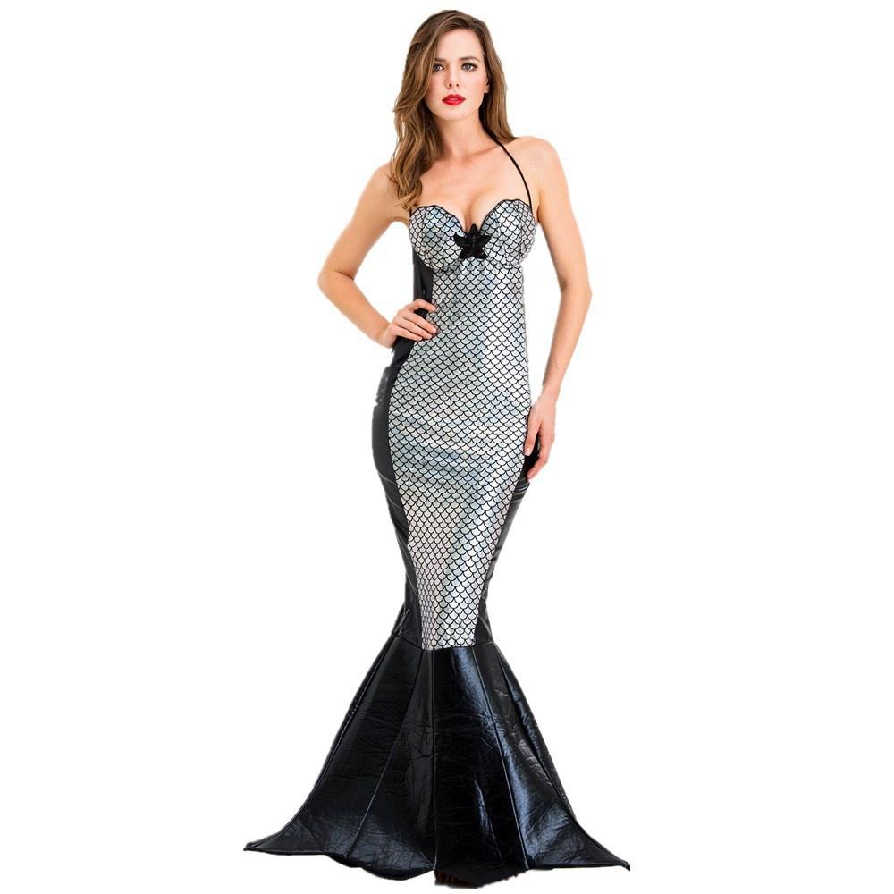 Halloween Cosplay Mermaid Party Bar Stage Costume For Women