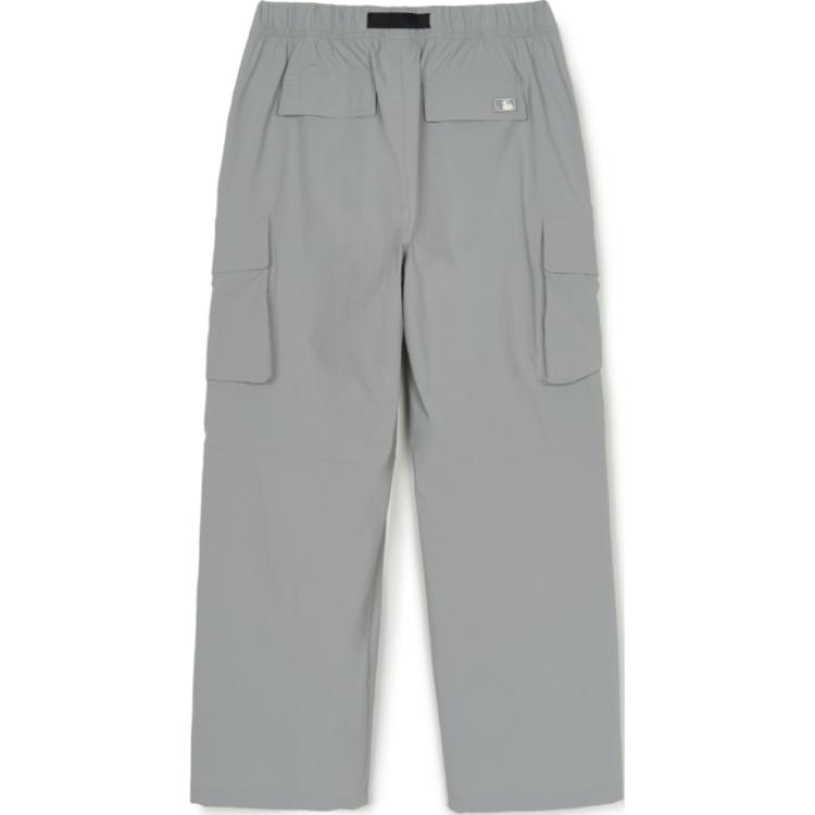 New MLB Gofcore New York Yankees Cargo Pants Unisex Light Gray 3AWPB0553-50GRL