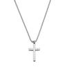 Unisex European & American Hip-Hop Diamond Cross Necklace: Trendy Streetwear Chain for All-Match Style