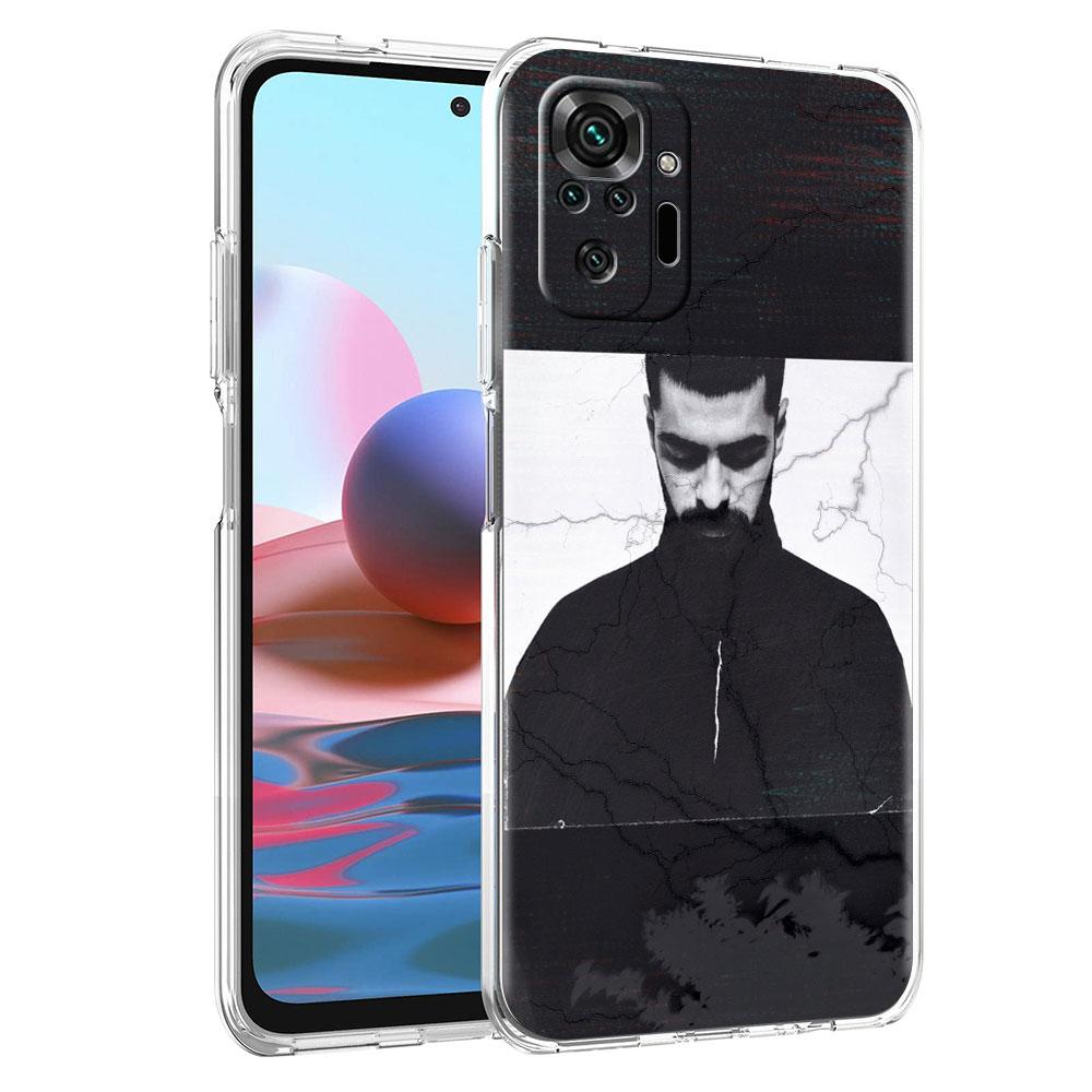 Soft Clear Case For Xiaomi Redmi Note 10 9 8 Pro 9S 10S 8T 9A 9C K40 7 9T 8A Silicone Phone Cover Hajime MiyaGi Andy Panda Funda
