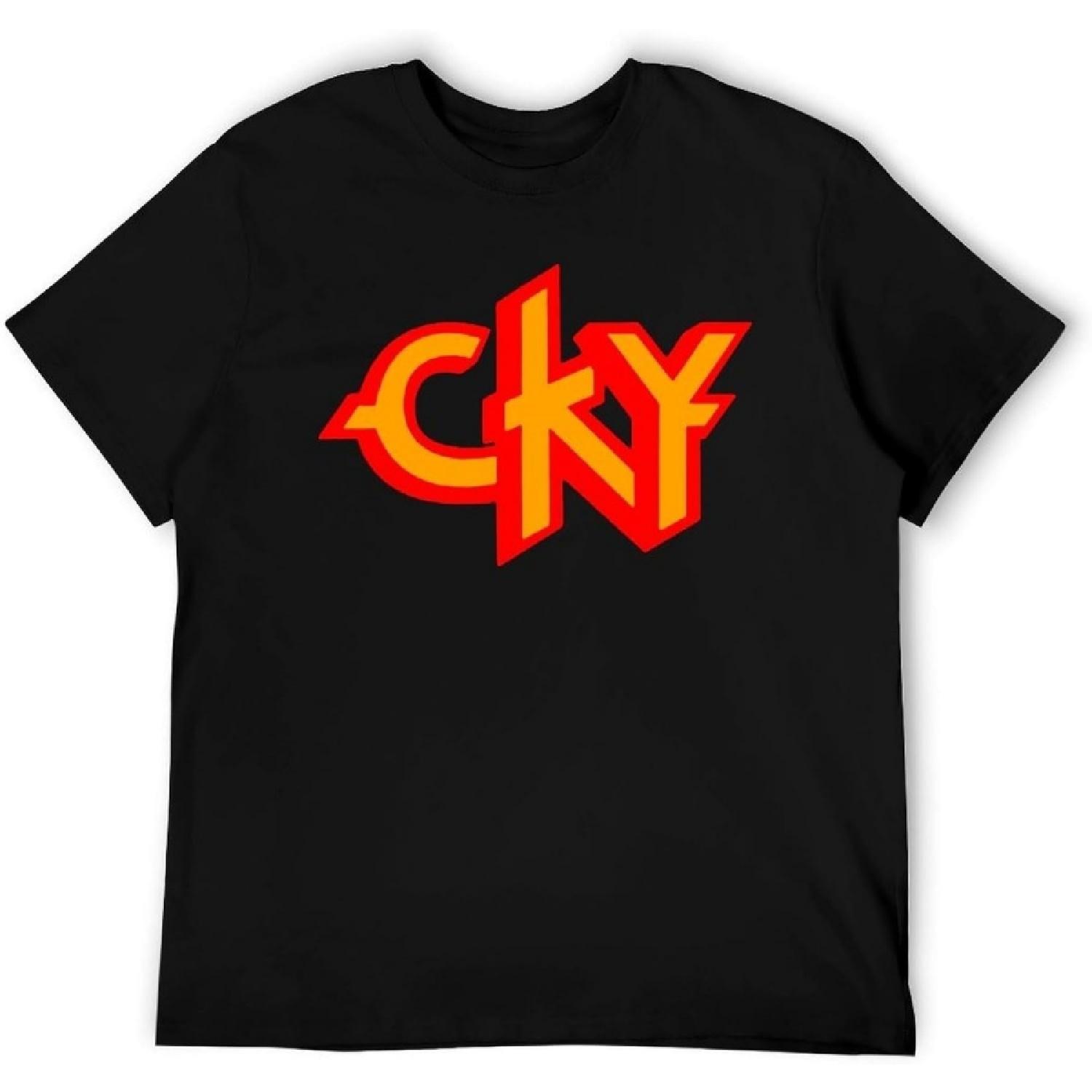 Мужская футболка с графикой в стиле панк-рок, дерзкий дизайн логотипа граффити, мягкая хлопковая футболка группы S