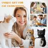 Cat Paper Towel Holder, Fun 3D Cat Paper Towel Holder, Bathroom Kitchen Decoration Wall-mounted Toilet Paper Storage Rack