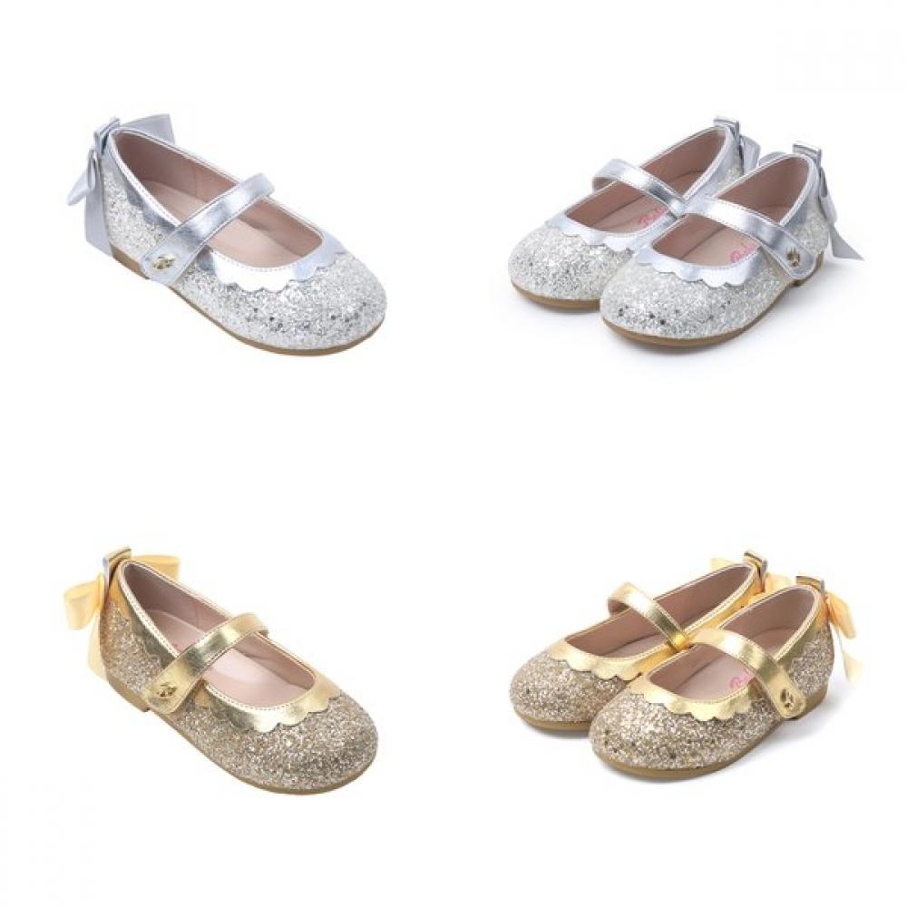 Babybress Toebox Girls  Shoes Lucy Bbkce1tslc11 Silver/150