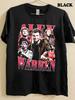 Alex Warren Unisex Black Short Sleeve T-shirt QT8116