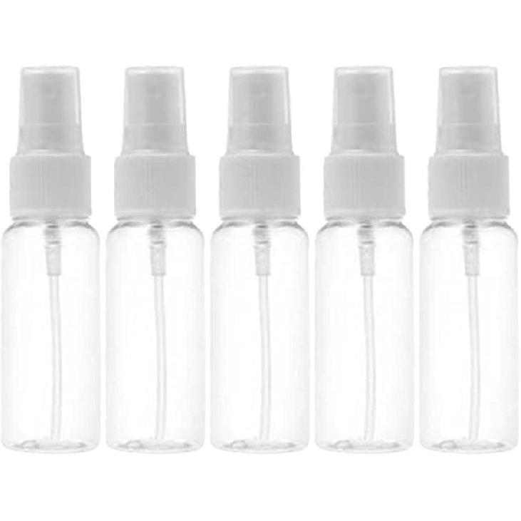 150Pcs 30ml Clear Spray Fine Mist Empty Makeup Bottles Pump Reusable for Travel
