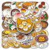 50 Cartoons with Doodle Personalized Cute Children's Decorative Mobile Phone Case Suitcase Stickers Waterproof