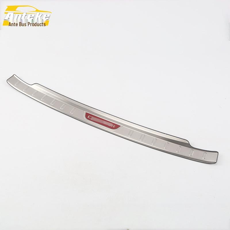 Covoz Rear Guard Plate Sequin & Tailgate Trunk Protection Pedal for 16 Models - Stainless Steel