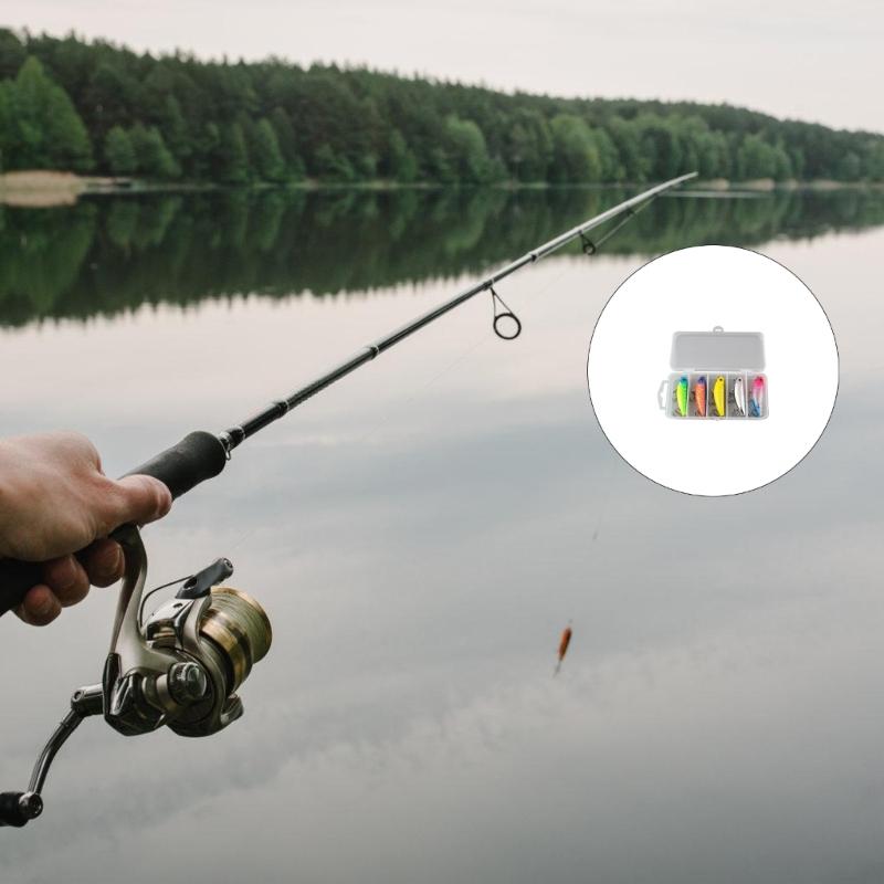 5pcs Walk The Dog Artificial Baits Topwater Pencil Popper Fishing Lures Baits Fishing Tackle Accessories