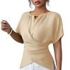 Kurzarm-Oberteile für Damen Boho-Oberteile für Damen Damen Frühlingstop Sommeroberteile für Damen Frühlingstop für Damen Trendiger Stil