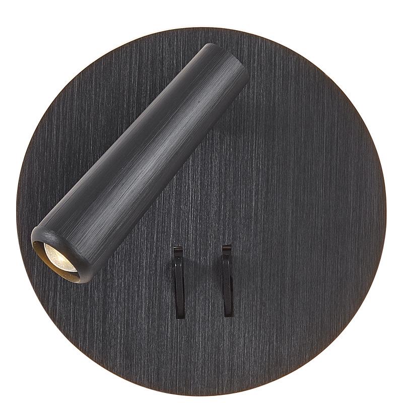 Rotatable Nordic Minimalist Wall Lamp - Eye-Protection Reading Light for Bedroom & Study