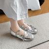 Height-Boosting Retro Square-Toe Mary Jane Ballet Flats - Women's Low-Cut One-Strap Shoes 2025