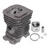 38mm Cylinder Piston Kit Chainsaw Replacement Parts Fit for Husqvarna 136 137 141 Chain Saw