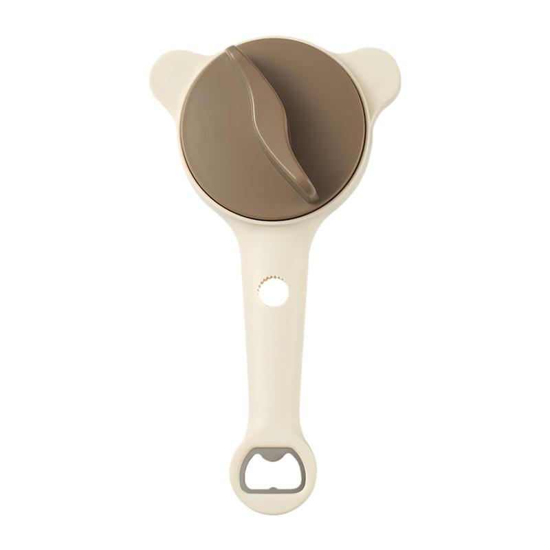 3-in-1 Metal Kitchen Tool Gripper Lid Opener Can Multifunctional Adjustable Opener Bottle Opener - Easy to Use Home Essential