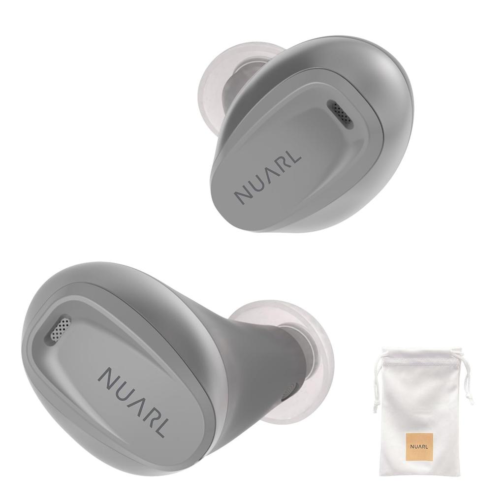 2025 Gold Award NUARL N6 Lite True Wireless Earbuds with Noise Up to 32 Hours of Low IPX4 Gaming Ambient Sound and Mic [Official] [VGP Winner]