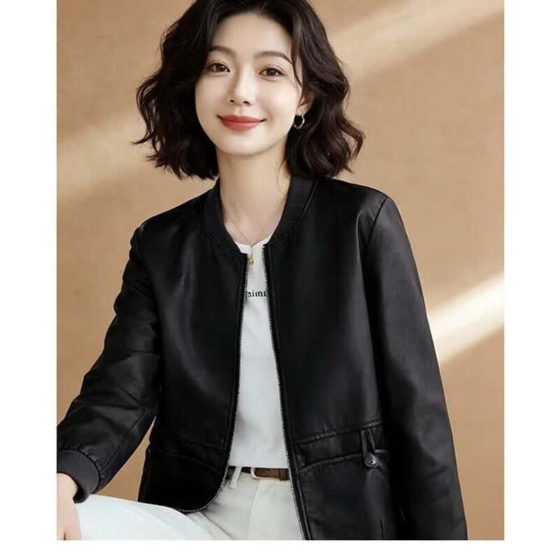 EST+II Women's Faux Leather Moto Jacket