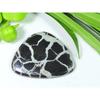 AAA Natural Septarian Jewelry Making Fancy Black Crytsal Gemstone 29X37X03MM SK-868