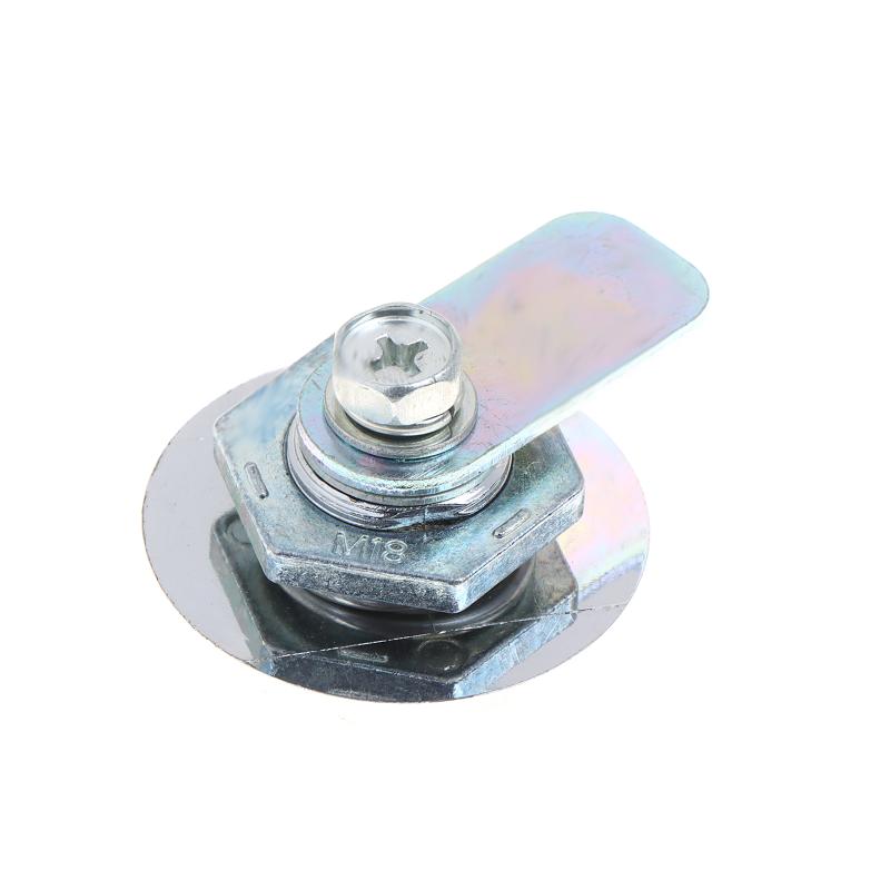 

Ms404 Zinc Alloy Cabinet Lock Folding Mini Handle Lock Easy Install Knob Lock For Tool Chest Electrical Cabinet Machinery Door 1pcs