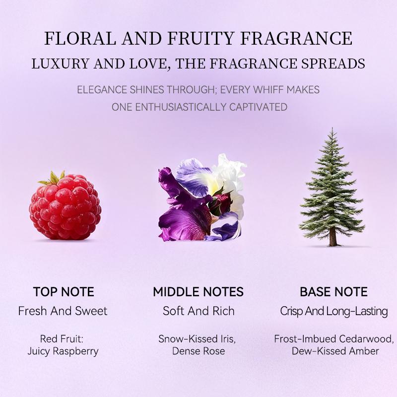 Deold Iridescent Snow Perfume for Women – Fruity Floral Eau De Parfum Long Lasting 100ml