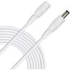DC 12V Extension Power Cable Male To Female 2.1mm*5.5mm Connector Wire 0.5m 1m 2m 3m 5m 10m White Black Power Cord For LED CCTV 5