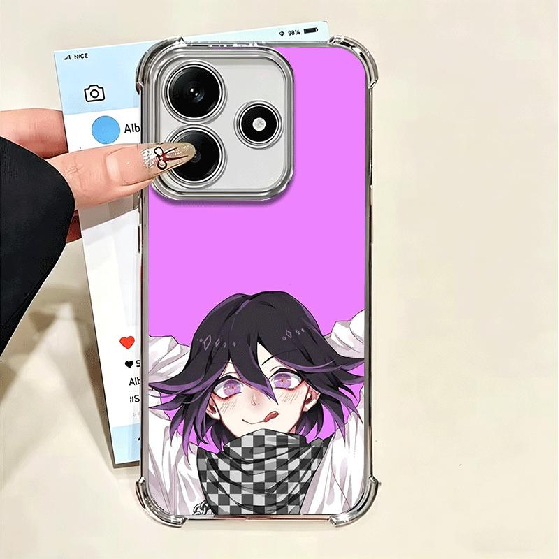 

Anime D-Danganronpa Plating Phone Case For Xiaomi Poco X5 X6 X7 X8 Pro Max F8 Ultra F7 M8 M7 M5S Redmi 15C 15 14C 13C 13 X3 12C Xiaomi Poco F7