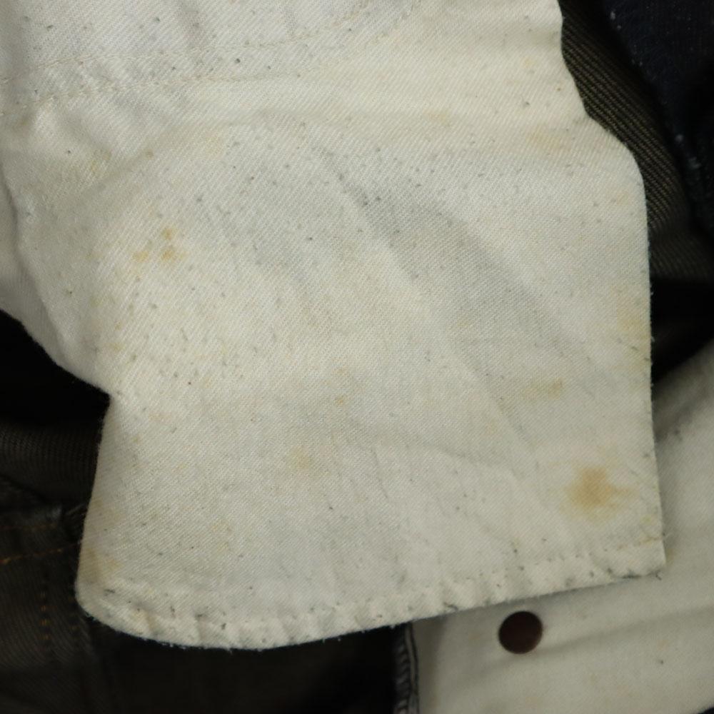 ACNE Denim pants W29 Navy Jeans button fly Men's Used