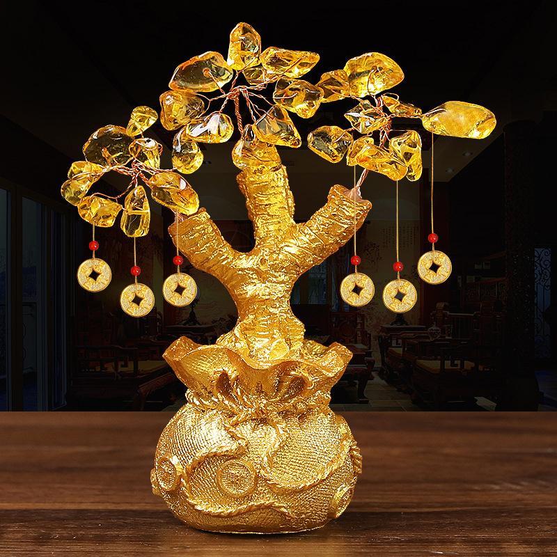 Thai Amulet Money Wealth Tree Luck Feng Shui Yin Yang Decor Jewelry Buddhist Retro Vintage Protect Charm Talisman Powerful Wealth Success Health Luck