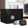 Durable Strong High Security Steel Safe Box Key Operated Money Cash Storage Home Office