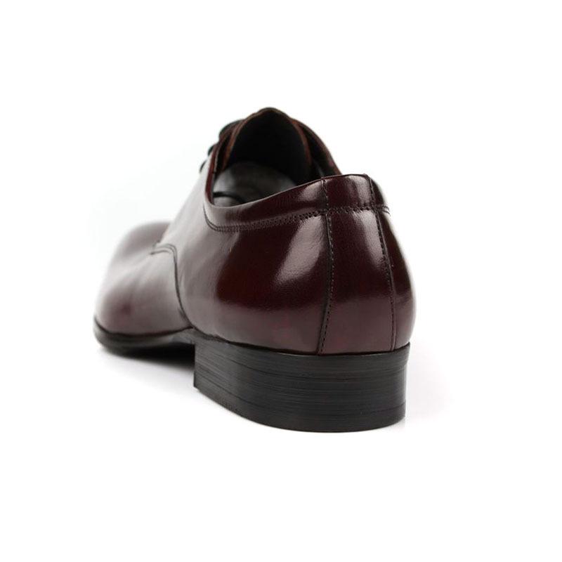 Men's British-Style Leather Formal Shoes - Trendy European Pointed Toe for Business, Weddings, and Casual Spring Wear