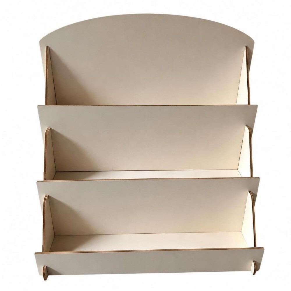 Wood Candy Storage Shelf Multi-Purpose Cookies Storage Rack Book Display Shelf Trade Shows